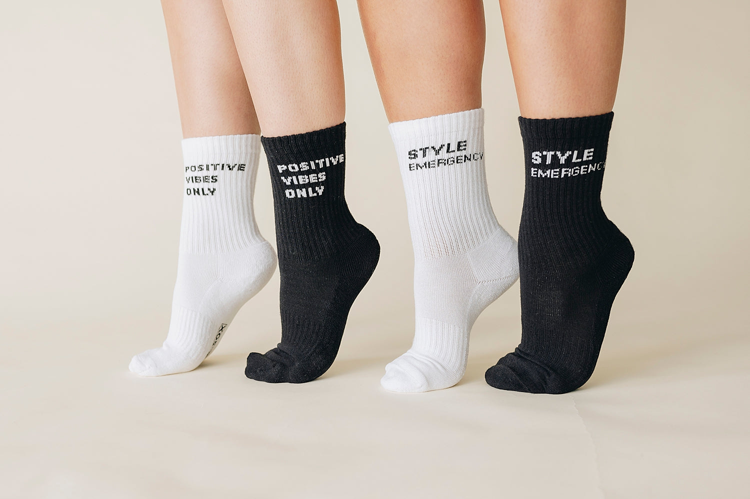 7 - SET - MIXED SLOGAN CREW – RE-SOX
